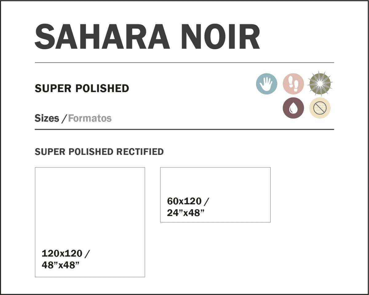 120x120 cm sahara noir topkwaliteit spaans tegels